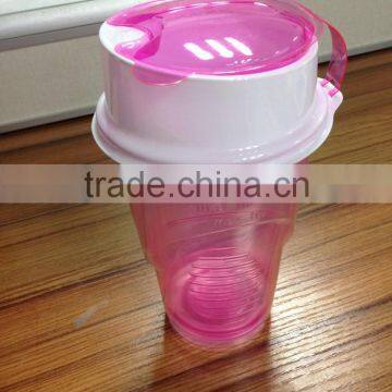 Prinking snack cup,Plastic Cup and Snack Holder, Colors Vary