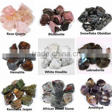 Natural Rough Stone Tumbled Labradorite Wholesale/Natural Unpolished Rough Stone Quality Choice photo-2