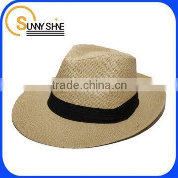 Sunny Shine unisex fashion straw paper wholesale Panama hat