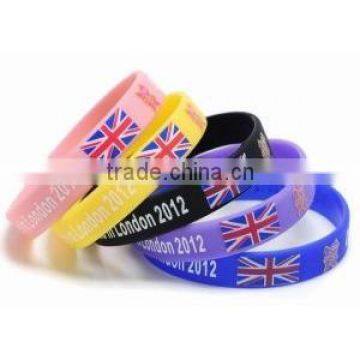 REFLECTIVE RECYLED SILICON HAND WRISTBAND