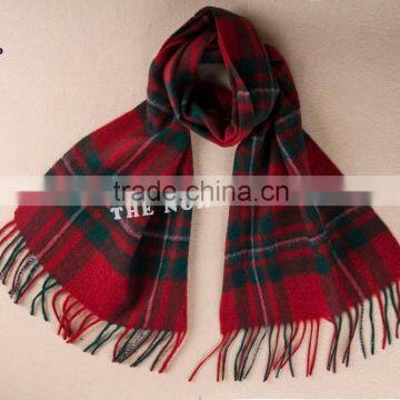 Wool Cashmere Scottish Tartan Scarf WCS14112212