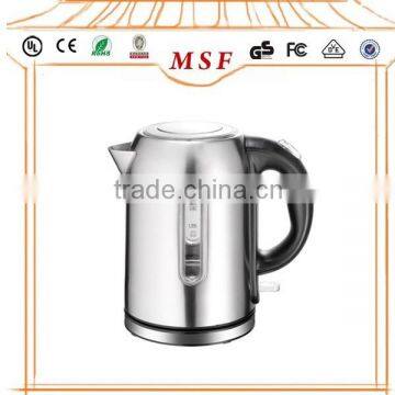 2015 1.7L Latest Kitchen Appliance Cordless Electric Stainless Steel Kettle