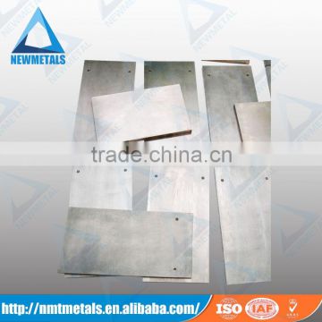 Tungsten alloy carrier plates heat sink heat resistance sheet used in thermal mounting plates etc...