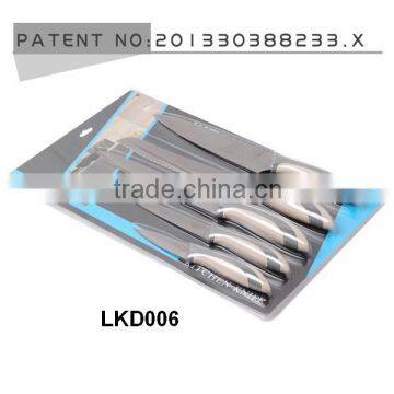 5pcs New designed product titanium kitchen knife set for sale