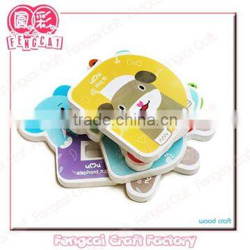 Custom Made Wood Alphabet Letter With Animal Pattern(Wooden Craft in Laser-cutting & Engraving) photo-2