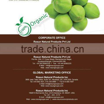COCONUT PRODUCTS- ROSUN NATURAL PRODUCTS