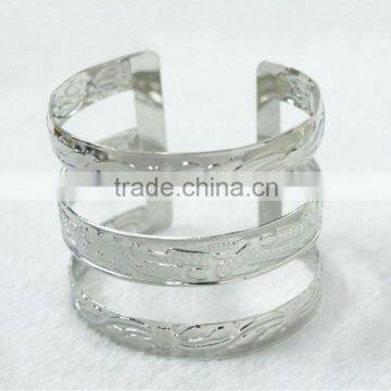 Silver New Bangles Iron Bracelets