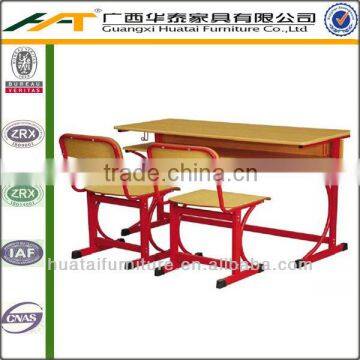 Modern and durable school furniture price of desk and chair