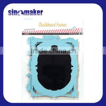 Mini wood framed chalkboard 2pcs chalkboard frames
