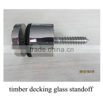 Concrete Fixing Glass Standoff Pins photo-3