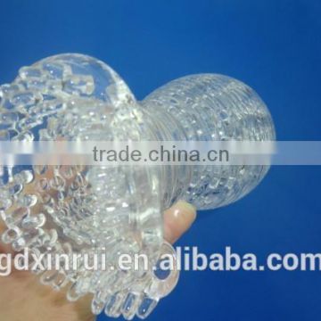 Clear small toy for male dick massgae condoms cock big enlarge effect