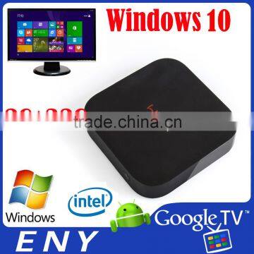 Wintel tv box has dual OS window10 and Android 4.4 tv box Wintel W8 MINI PC windows10