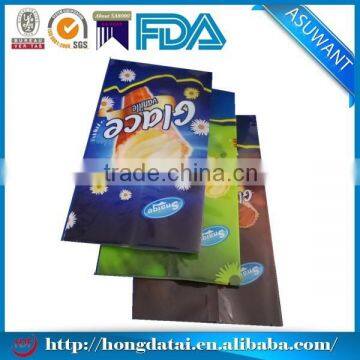 Wholesale Food Grade Three Side Back Seal Plastic Bag Packaging for Ice Cream/Popsicle photo-2