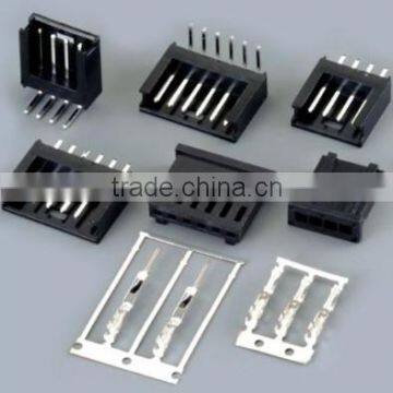 2.54mm Pitch Wafer Connector Single Row Right Angle/ Straight Dip Type