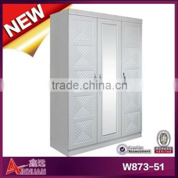 2015 new design home furniture rubber wood wardrobe/bedroom wardrobe/ wooden wardrobe