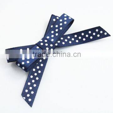 Handmade ribbon bow pre-made bow hots grosgrain ribbon bow satin