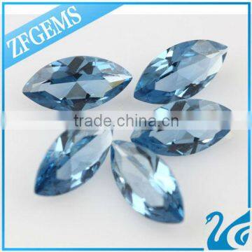 shining wholesale 120# marquise cut synthetic spinel rough