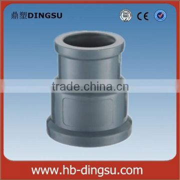 promotion price of pvc reducing coupling gray pipe fittings of high quality nbr 5648