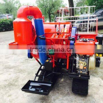 Full Feed Triangular Crawler Type Mini Combine Harvester for Paddy and Dry Field photo-5
