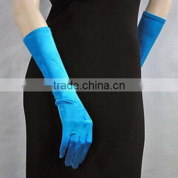 Long Satin Streth Gloves Wedding Bridal Glove SG-58
