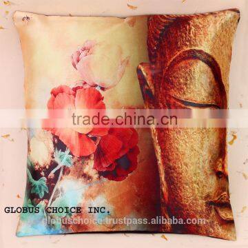 Pillow Case Digital print Lord BUDDHA Cushion Cover