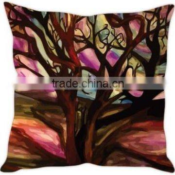 Indian Pillow Case Digital print Roots Cushion Cover