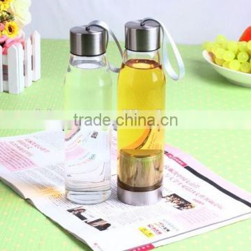 hot sale glass sport water bottle