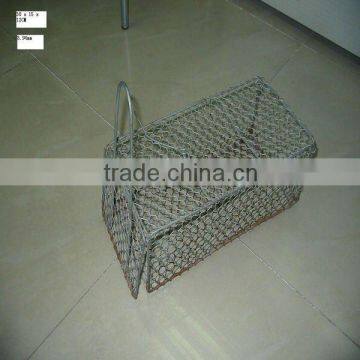 lobster trap hexagonal wire mesh