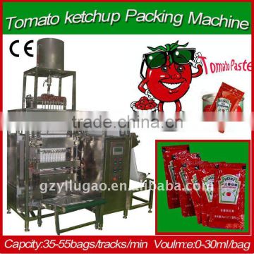 Tomato sauce sachet packing machine , tomato packing machine , shampoo sachets packing machines