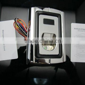 Stainless Steel biometric fingerprint RFID access control with IR Remote GAF-007A EM