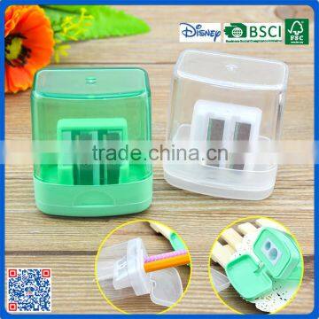 2016 factory direct sale big double hole pencil sharpener
