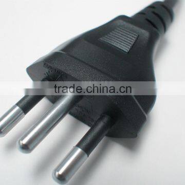 Brazilian standard 3pin 10A /250V Brazilian standard plug