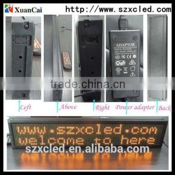 Fashionable,Cool,P7.62,16*96 Led Two-line, Scrolling Sign/billboard/display photo-3