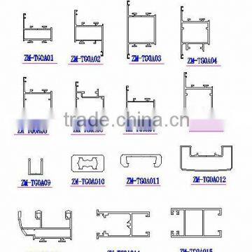 Togo market aluminum profile design