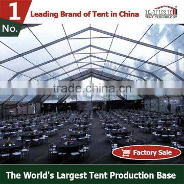 Polygon wedding tent for 1000 people party event with furniture