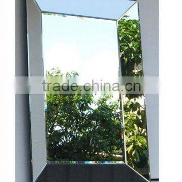 modern rectangle decorative mirrored furniture