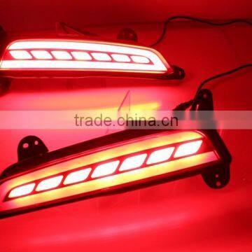 12V 5W Car LED Warning Lamp Brake Lamp Rear Bumper Light Turn Signal Rear Bumper Reflectors For Hyundai Creta IX25 2015 2016 Quality Choice photo-6