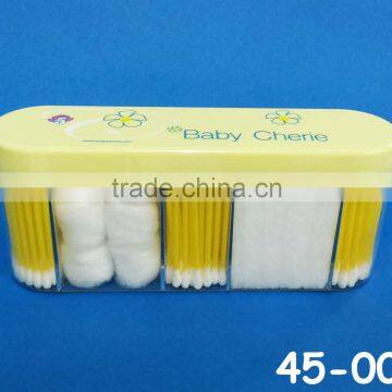 Cotton Bud Set 5 in 1 Yellow Color