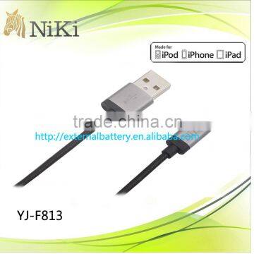 Chinese Factory OEM for lightn apple certified braiding cable for iphone ipad