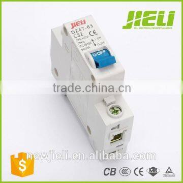 5 years warranty 63 amp 3 phase mcb 24v circuit breaker