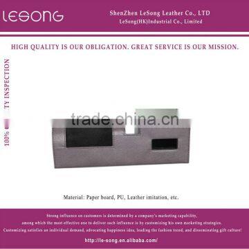 high-end office leather pen box