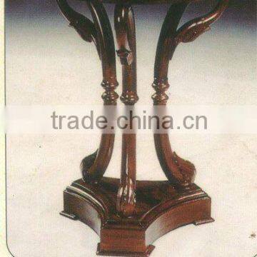 Swan Side Table Mahogany Indoor Furniture.