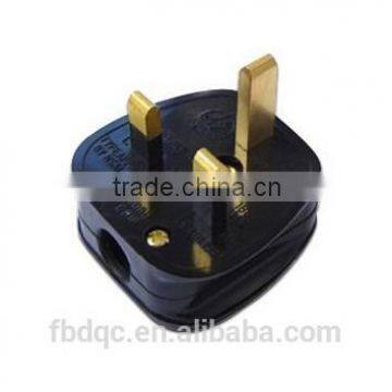 Uchen supply Black UK Plug A-009