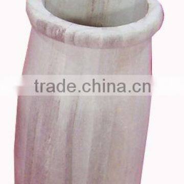 wooden vase