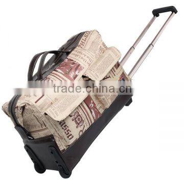 Wholesale 2-Wheels Travel Duffel Trolley Bag