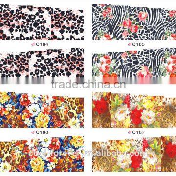 2015 leopard print nail art sticker wholesale