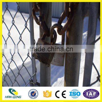 Hot Dipped Galvanized Steel Wire Chain Link Fence With 60mmX60mm Opening photo-5