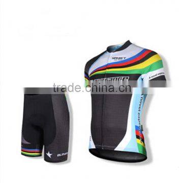 Top quality UV protection lycra customized china cycling team jersey