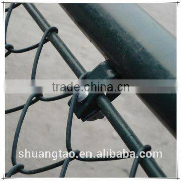 ISO Guangzhou factory 9 gauge chain link wire mesh fence