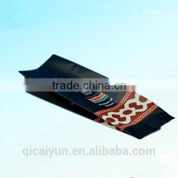 Wholesale aluminum foil coffee bag/side gusset coffee bag with valve